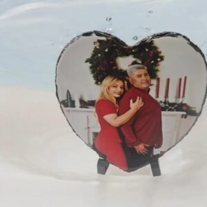 Heart-shaped Plaque (14 x 14 in) With Stand