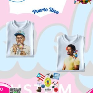 Bad Bunny Custom Unisex T-shirt – 100% Cotton